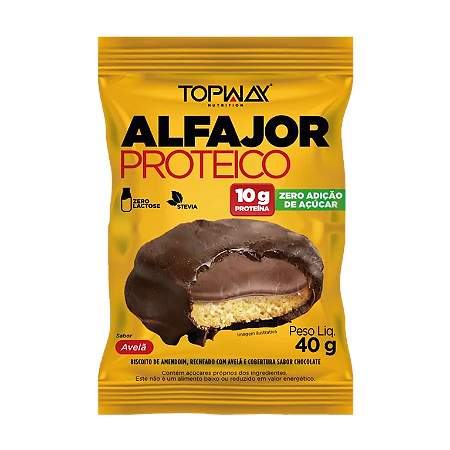 Alfajor Proteico 40g - TopWay