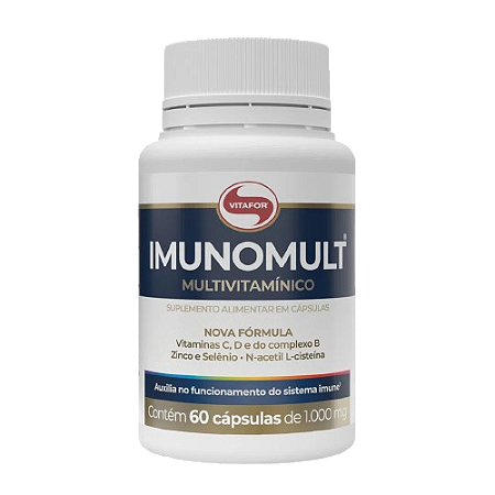 Imunomult Multivitamínico - 60 cap - Vitafor