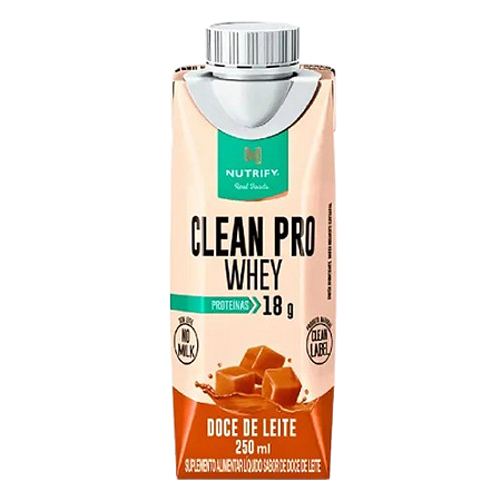 Cleanpro Whey Doce de Leite 250ml - Nutrify