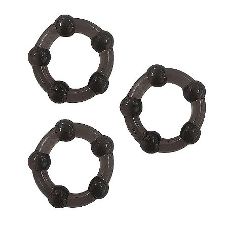 Kit com 3 - Anel Peniano - 3,7 cm - SI (001501)