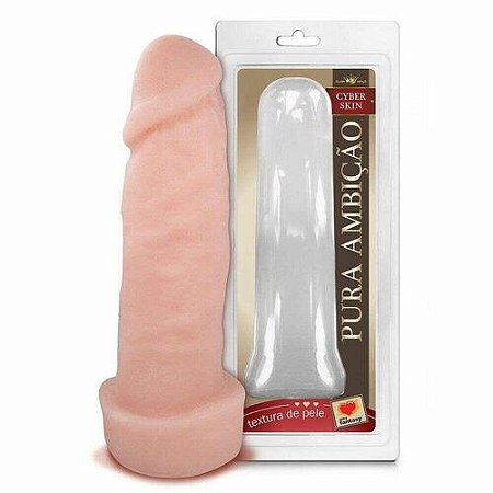 Prótese em Cyber Skin e Vertebrada 18cm x 6cm (00974)