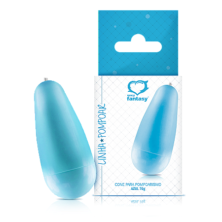 Cone para Pompoarismo Azul 70g (001566)