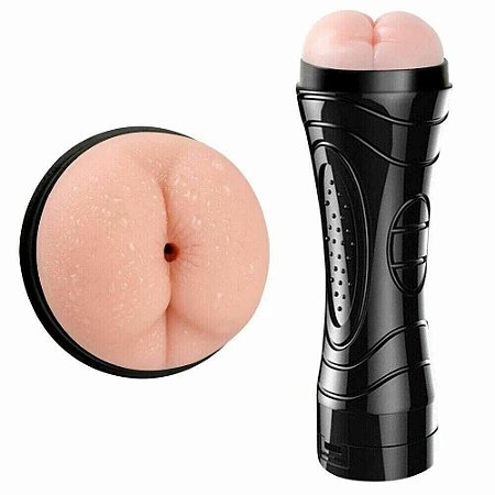 Masturbador Lanterna Ânus Com Vibrador em Cyberskin 6970478291870 (001273)