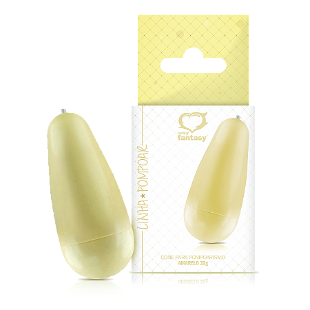 Cone para Pompoarismo Amarelo 32g (001424)