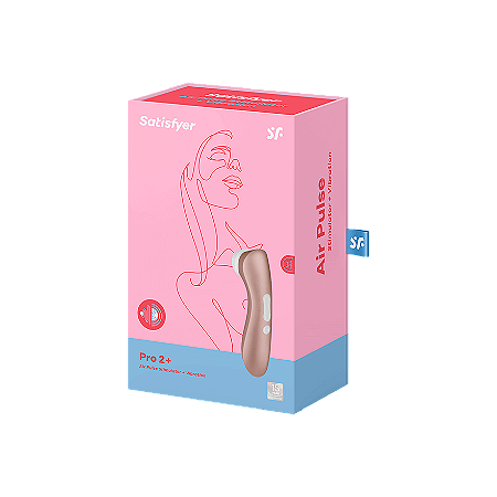Satisfyer Pro 2+ Air Pulse Stimulator Vibration - Estimulador de Clitóris (00924)