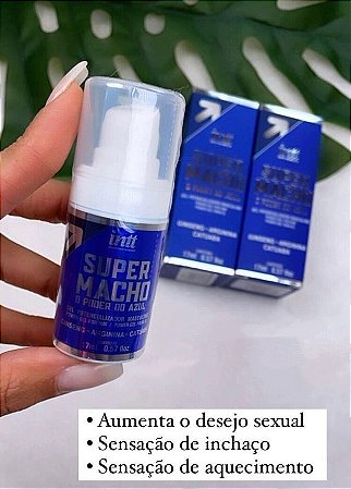 Potencializador de Ereção Super Macho Gel (00856)