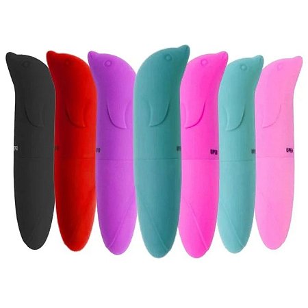 Vibrador Ponto G Golfinho Aveludado (00739)