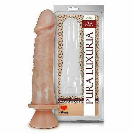 Prótese Realística sem Vibro com Ventosa 18cm x 4,4cm