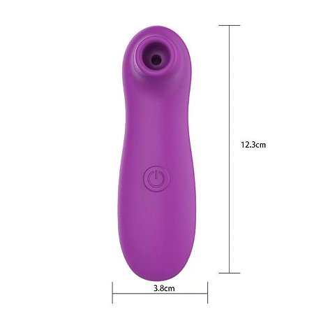 VIBRADOR SUGADOR DE CLITÓRIS RECARREGÁVEL ESTIMULADOR COM FUNÇÃO DE PULSAÇÃO