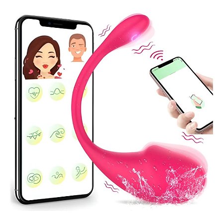 VIBRADOR BLUETOOTH CONTROLE DE CELULAR 9 MODOS DE VIBRAÇÃO