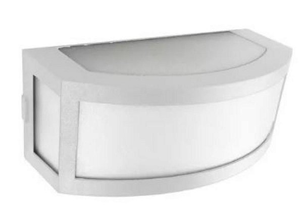 Arandela 28x11x13cm finestra mini 127v/220v 1xe27 branca