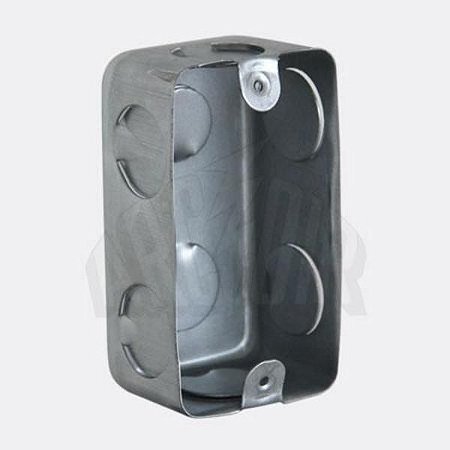 Caixa de luz galvanizado  4x2 KBO