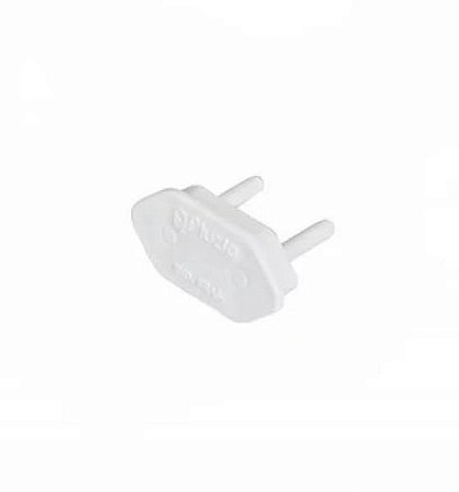 Tampao para tomada 2p+t ideale branco em pluzie 8716