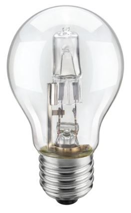 Lâmpada halógena elgin transp 72w 220v
