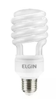 Lâmpada espiral elgin 15w 127v 6500k