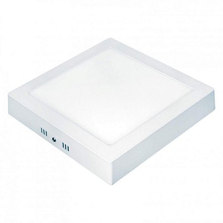 Painel sobrepor quadrado AVANT 24w 6500k ps plastico