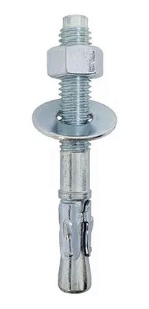 Chumbador pba ancora 3/8x3 c/porca e arruela
