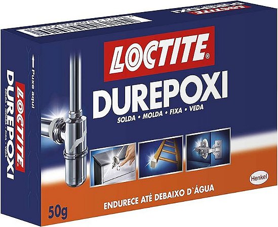 Adesivo cola durepoxi massa 50g