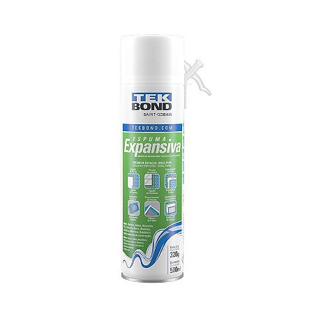 Espuma TEK BOND expansiva de poliuretano 320g/500ml