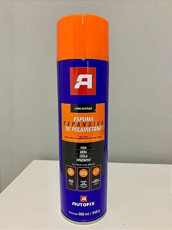 Espuma  expansiva de poliuretano AUTOFIX 500ml/340g