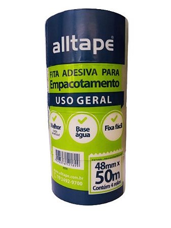 Fita empacotamento alltape 48mmx50mts
