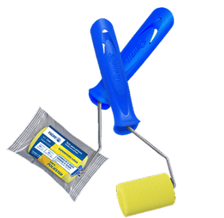 Rolo tigre espuma 1341-050 amarelo
