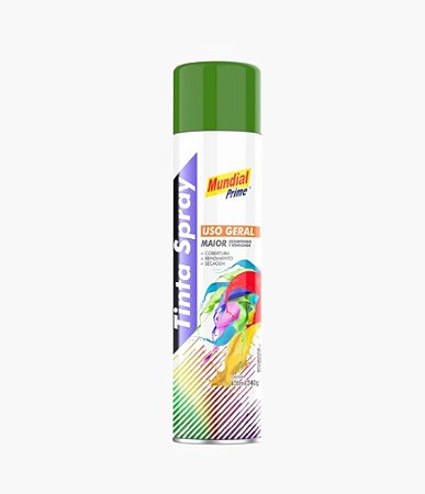 Tinta spray  verde escuro 400ml mundial ug prime