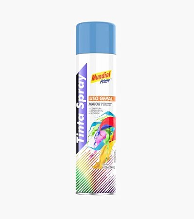 Tinta spray azul claro 400ml mundial ug prime