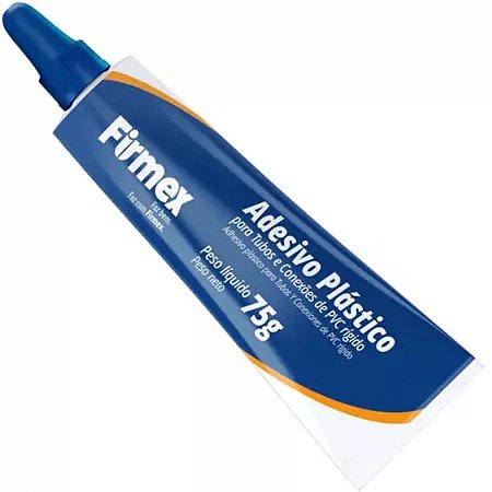Adesivo pvc cola cano pvc firmex 75g