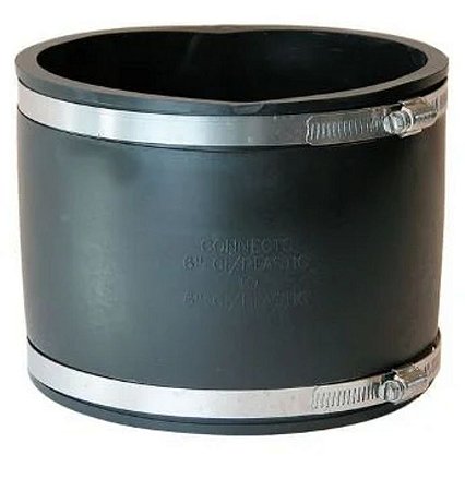 Junta flexivel p/esg luva 8" dn 200mm de pvc ferro/pvc/cobre 1056-88