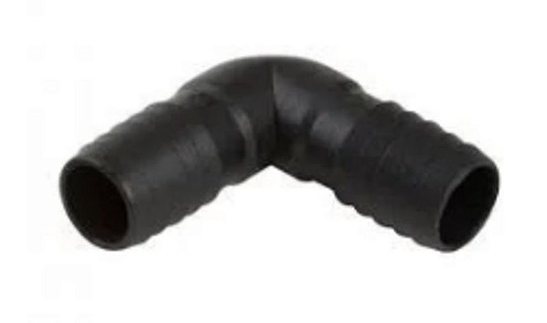 Cotovelo plastilit interno duplo preto 90 x 1'' PACOTE C/10