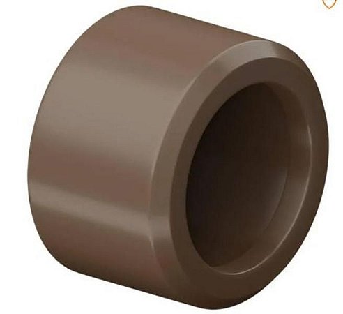 Bucha krona de redução curta marrom 60mmx50mm