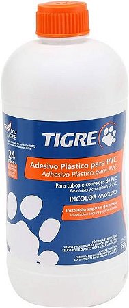 Adesivo pvc tigre incolor frasco 850g *