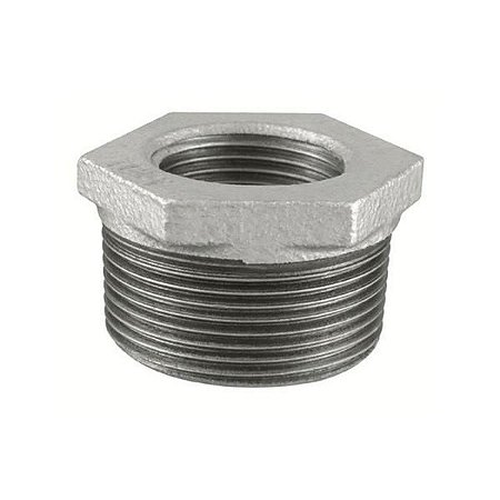 Bucha de redução galvanizado 2 x 1-1/4"