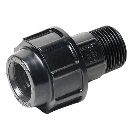 ADAPTADOR PP RE 32MM X 1" ( MACHO ) PN16 POLIERG