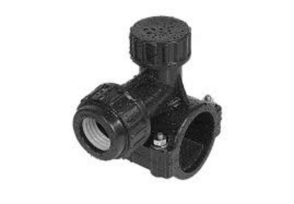 Tee serv. Integr. Pp pead artic. 50/60mm x 20mm nbr15803 polierg
