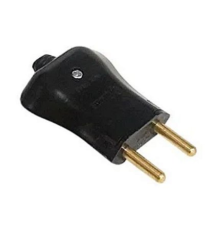 Pino macho nbr 14136 2 pinos preto 20a pluzie 9328