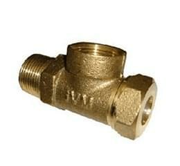 Registro ferrule c/ broca 3/4'' dn20