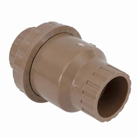 Valvula retenção soldavel 25mm c/união tigre *