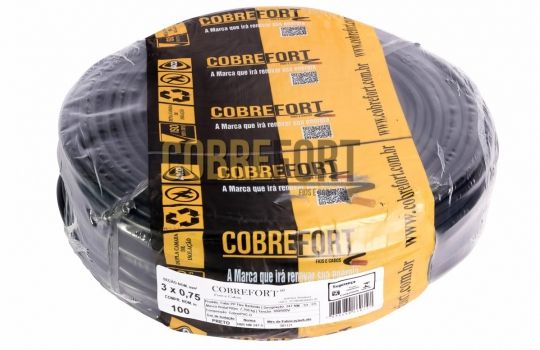 Cabo pp COBREFORT 2x1,0mm