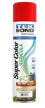 Tinta TEK BOND aerosol agrícola vermelho ms240g/400ml