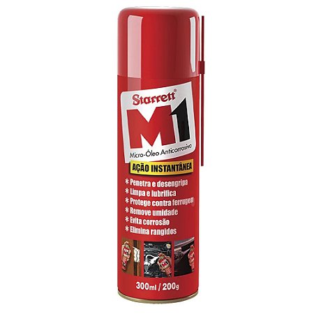 Oleo STARRETT  lubrificante anticorrosivo M1-215 300ML c/12