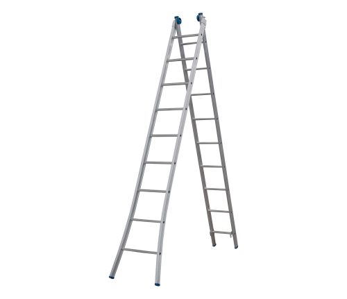 Escada extensiva de aluminio 9 degraus ALUMASA