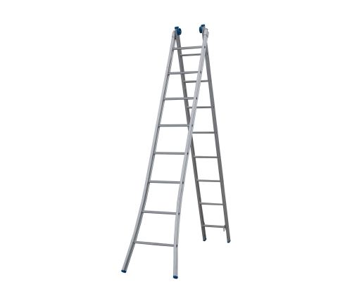 Escada extensiva de aluminio 8 degraus ALUMASA