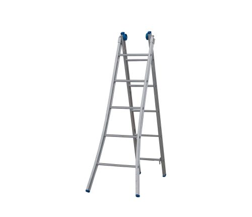 Escada extensiva de aluminio 5 degraus ALUMASA