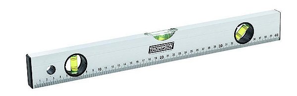 Nivel de aluminio 3 bolhas Thompson 12" 1177
