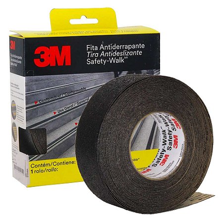 Fita seguranca antiderrapante 3M conformavel  50mmx15m Safety Walk preta HB004518583