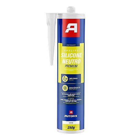 Silicone  AUTOFIX neutro branco 250g