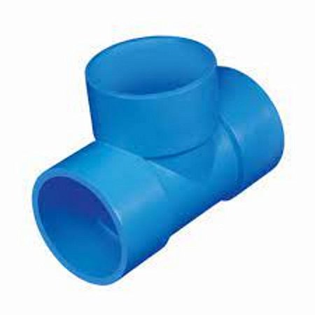 Tee corrplastik 90° irrigação soldavel 50mm