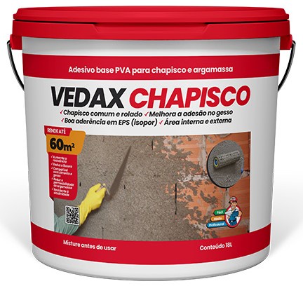 Chapisco PVA Vedax Balde 18L BD